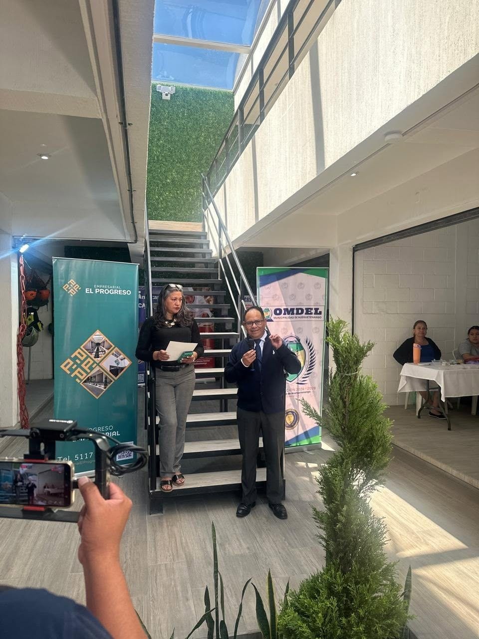 Actividad de comunidad realizada dentro del complejo